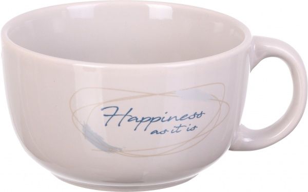 Чашка Logo Warm Gray 500 мл Bella Vita