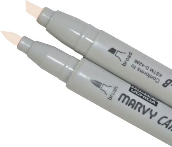 Маркер двусторонний Marvy 1900B-S 22191038T серо-коричневый 
