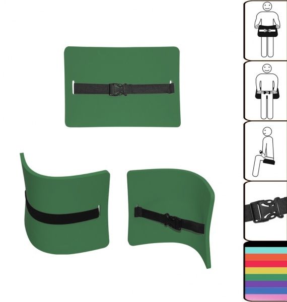 Сиденье SENAT 35x24x1 cм 350х240х10 мм зеленый