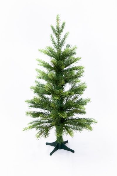 Елка искусственная 60см литая хвоя зеленый 