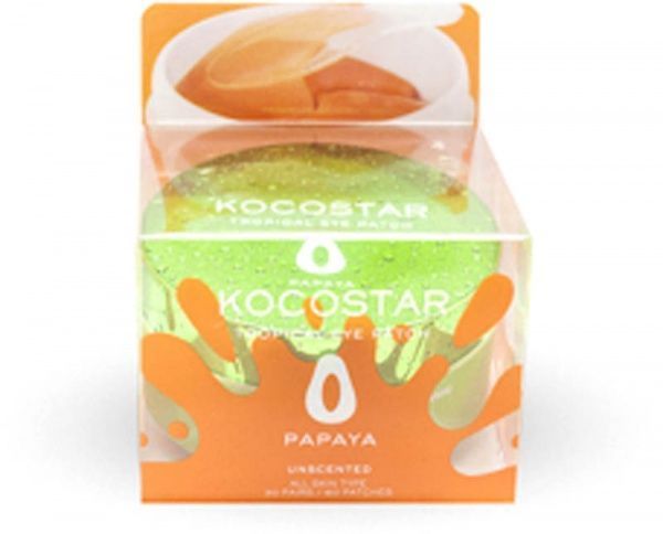 Гідрогелеві патчі Kocostar Tropical Eye Patch Папайя 90 г 60 шт./уп.