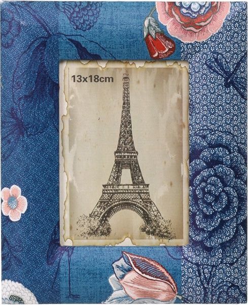 Рамка для фото Золото с голубым 13х18 см голубой 