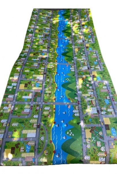 Розвиваючий килимок Termoizol Паркове місто 11/3000/1200 мм