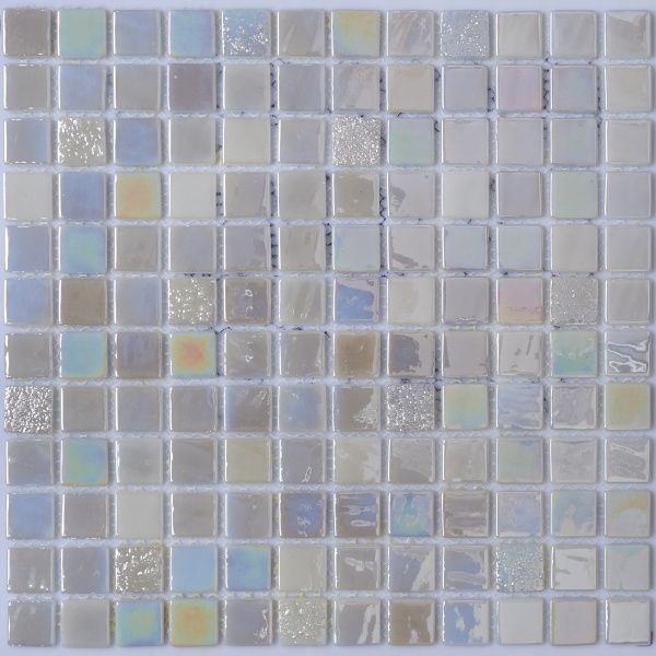 Плитка AquaMo Мозаїка MX25-3/01 Cristal White 31,7x31,7 