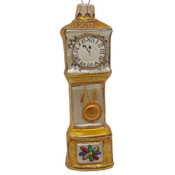Елочная игрушка формовая Ф-215 Часы 13 см 