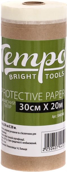 Папір захисний Tempo 20 м х 300 мм E0450-882030