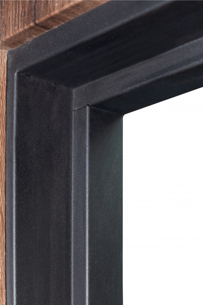 Двері вхідні Revolut Doors В-617 модель 234-237 дуб тютюн / дуб немо срібний 2050x950 мм праві