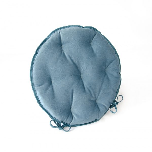 Подушка на стул Соната бирюза 400х400 мм