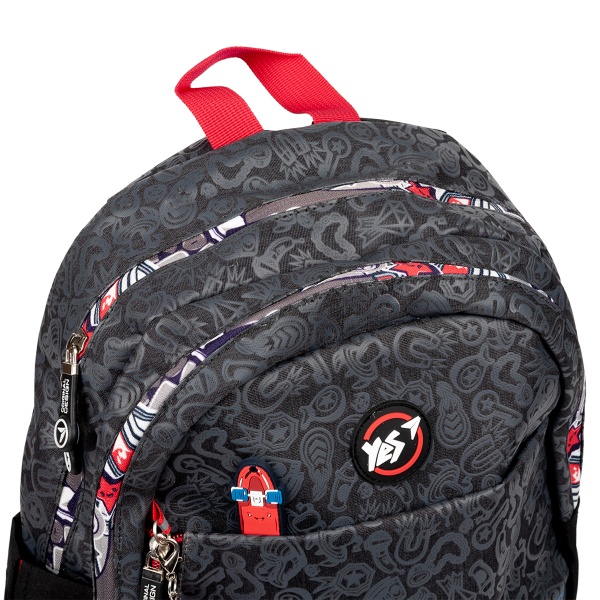 Рюкзак шкільний YES SubSurf TS-40 SubSurf сірий