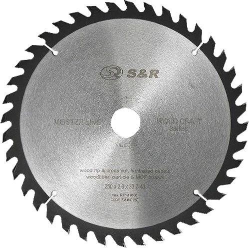 Пиляльний диск S&R Meister Wood Craft 305x30x2,4 Z40 238040305
