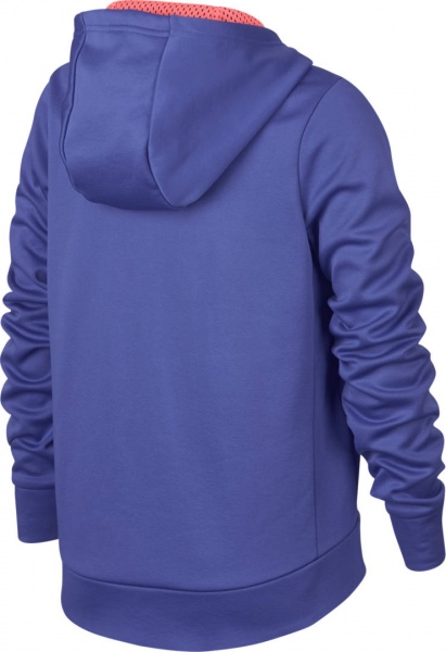 Джемпер Nike G NK THERMA HOODIE PO ENERGY 939536-554 р. 104 синій