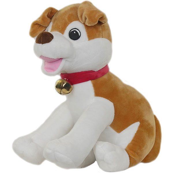 Игрушка новогодняя Собачка игривая 23 см