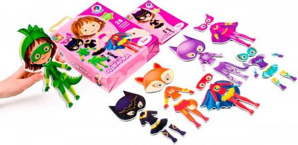 Гра магнітна Vladi Toys Магнітна одягалка Єва VT3702-08