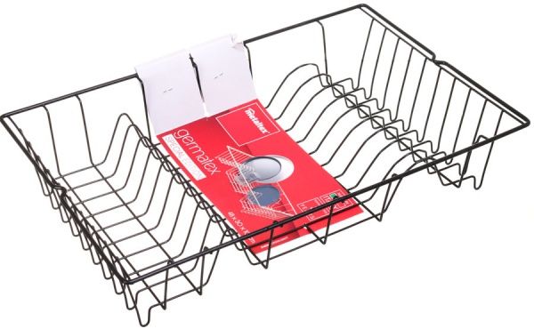 Сушарка для посуду Metaltex 320145022 Germatex чорний