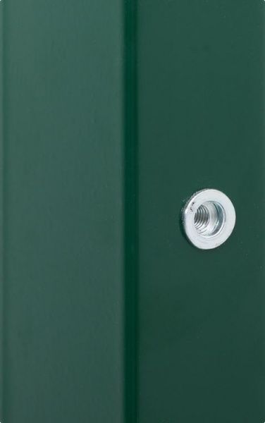 Стовп для огорожі Завод Фрунзе оригінал/стандарт 1,5 м зелений