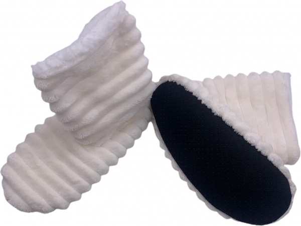 Капці домашні La Nuit Страйпі р. 36/37 айворі 