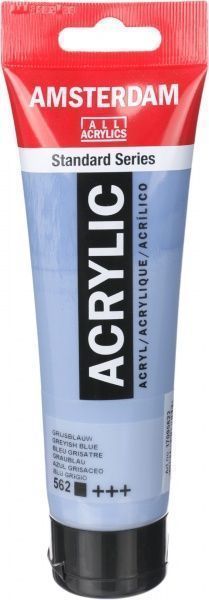 Краска акриловая № 562 Серо-голубой 120 мл Amsterdam Standart Royal Talens