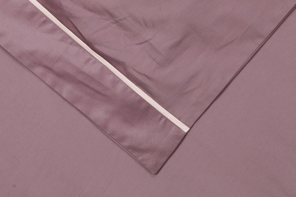 Комплект постільної білизни Solid 2 бузковий La Nuit 