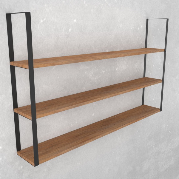 Кронштейн для полок Valore Прямоугольник тройной Loft SB-TR-21