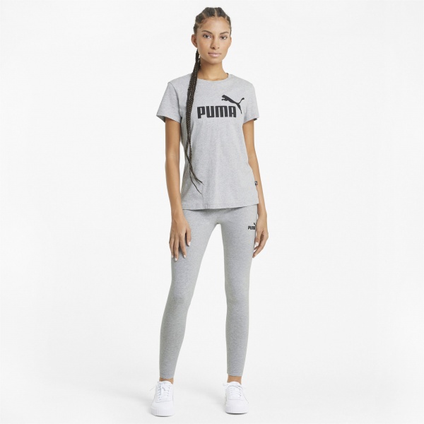 Лосины Puma ESS LEGGINGS LIGHT GRAY HEATHER 58683504 р.XS серый
