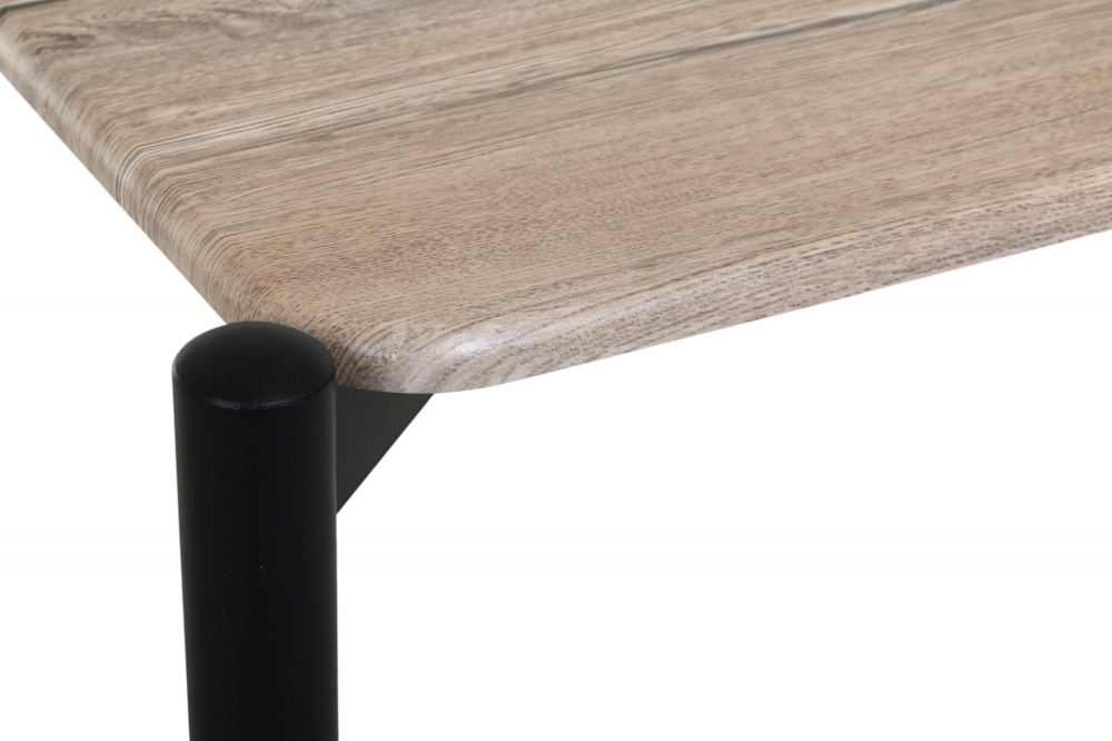 Комплект мебели Центр Меблів столовый Optimal 1100x700x740мм дуб крафт серый/черный