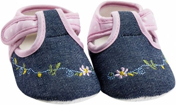 Пінетки дитячі Danaya K09-B0003 р.17 рожевий із синім 