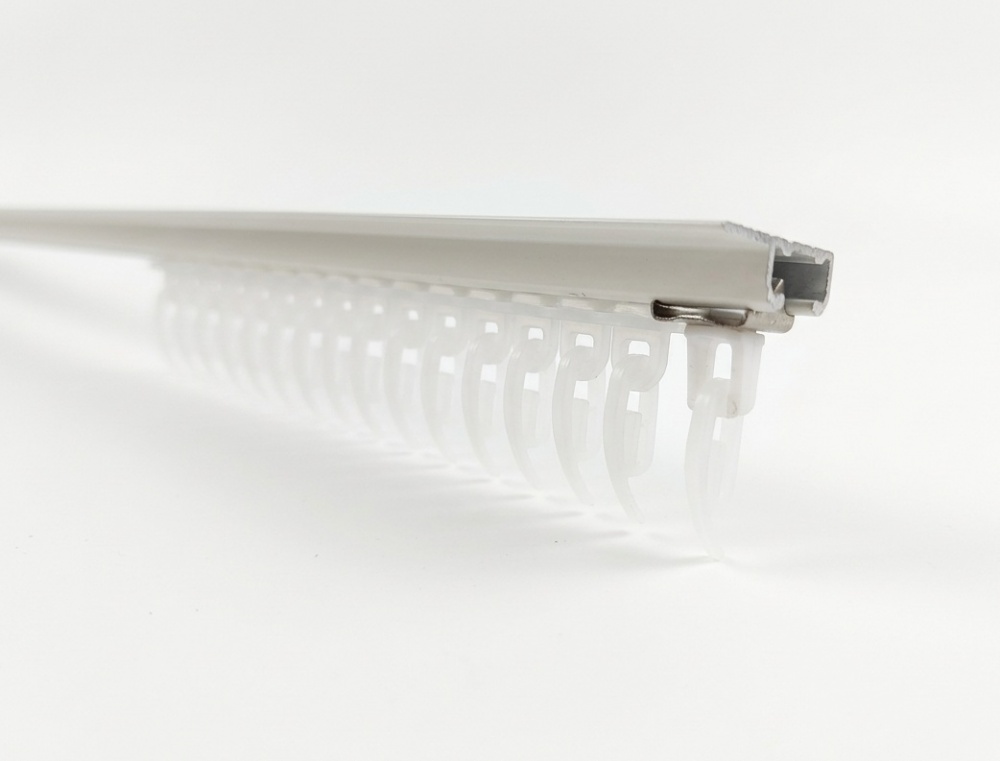 Карниз Karniz plus AL-1 одинарный 250 см белый 1 шт.