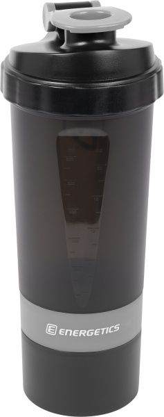 Шейкер Shaker Bottle 296592-021 600 мл чорний із сірим Energetics
