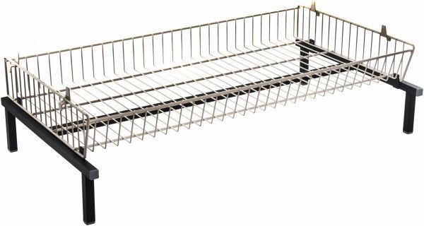 Стеллаж из проволочных корзин № 14 корзина и подставка
