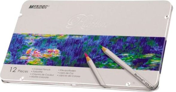 Олівці кольорові Raffine 12 кольорів 7100-12TN Marco