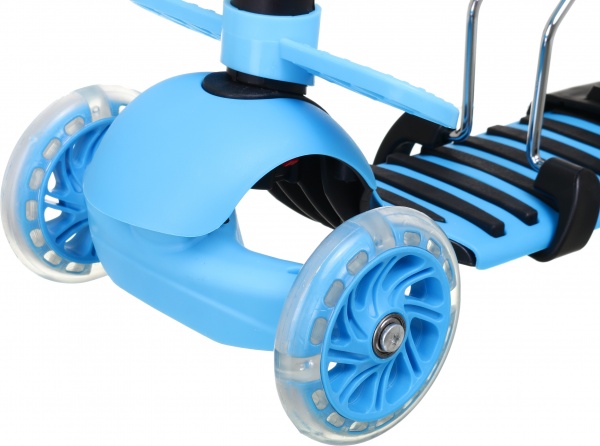 Самокат-біговел iTrike JR 3-026-K MAXI 5в1 блакитний 
