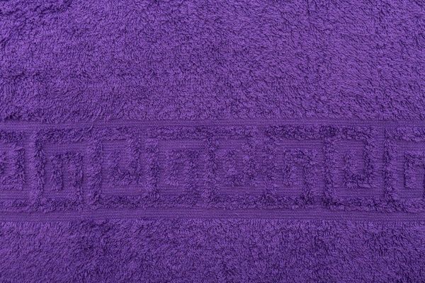 Рушник махровий Mor-3 0804-034 100x150 см фіолетовий Рашід 
