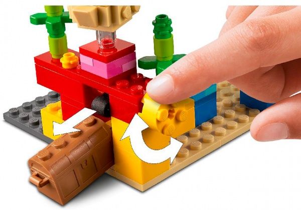 Конструктор LEGO Minecraft Кораловий риф 21164
