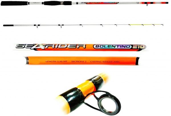 Спиннинговое удилище Condor 210 см штекерное Searider Bolentino, тест до 200 г, 82012