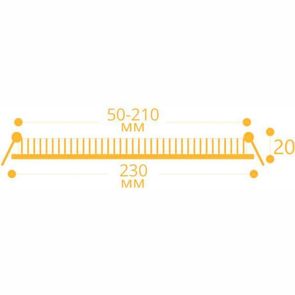 Светильник административный LED LightMaster AL616 круг 20 Вт IP20 белый 