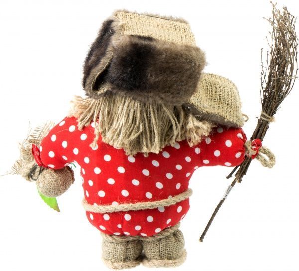 Лялька інтер'єрна Дід зимовий 36х36 см