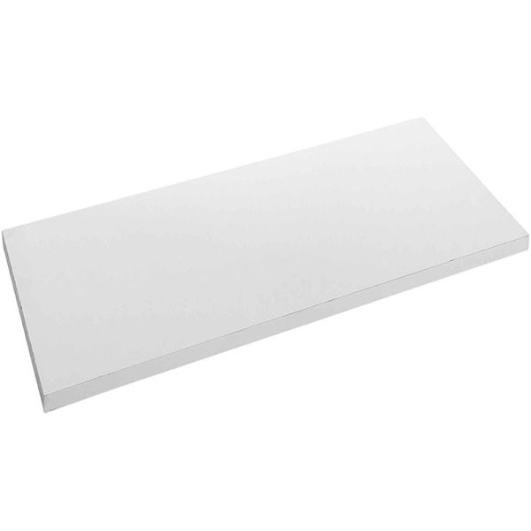 Полка прямая 800х400 мм стандарт белая