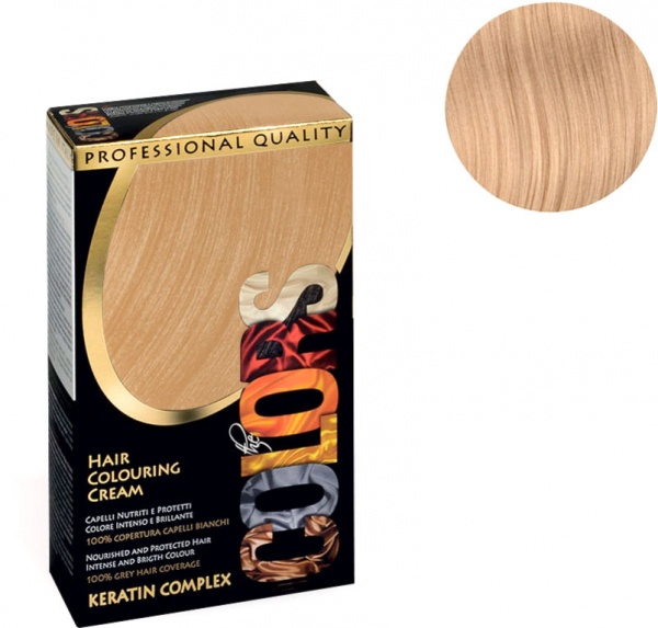 Краска для волос Maxima Colors с кератином №10 платиновый блондин