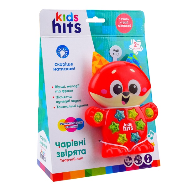 Развивающая игрушка Kids Hits творческий лис KH09/001