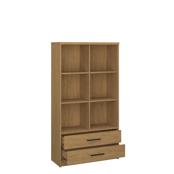 Стелаж відкритий низький 2S/84 PAVI дуб кам'яний 