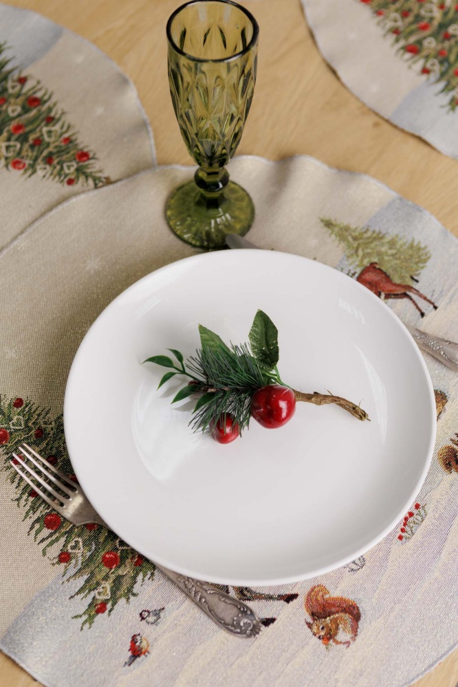 Серветка La Nuit Зимовий ліс d45