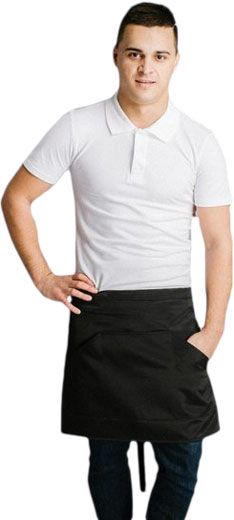 Фартук от пояса Lux-Form 3843 р. универсальный черный