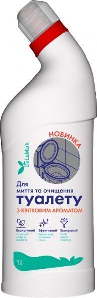 Моющее средство DeLaMark для туалета с цветочным ароматом 