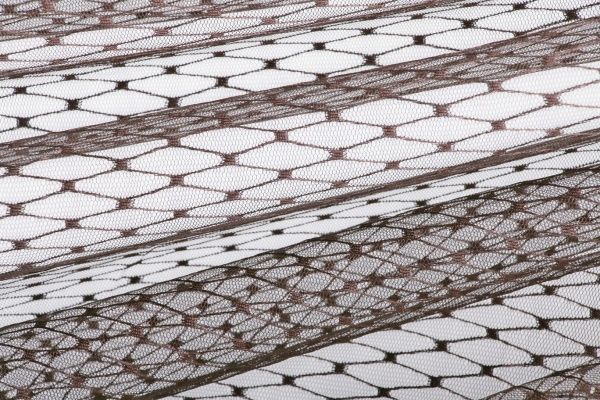 Тканина тюлева Сетка 280 см шоколад 