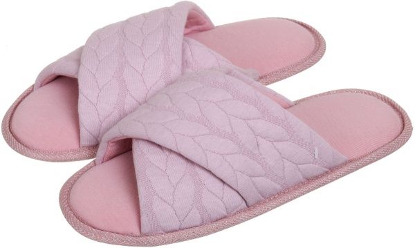 Капці домашні La Nuit Коса р. 40 рожевий 