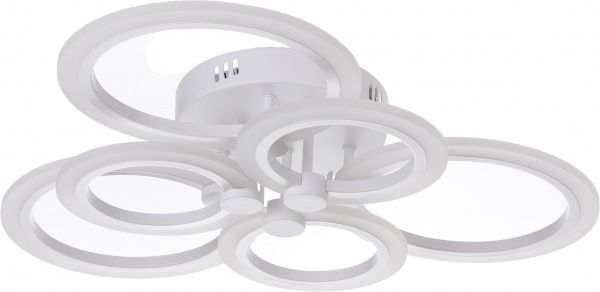 Люстра светодиодная Victoria Lighting Lingvo/PL6 white 6x120 Вт белый Lingvo/PL6 white 