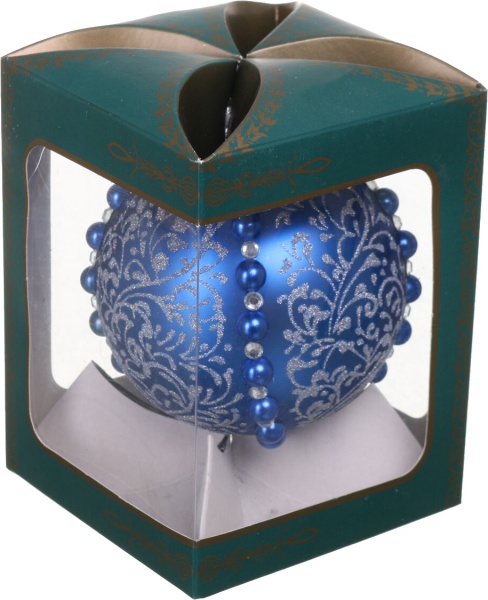 Шар декоративный Элит d 80 мм в ассортименте