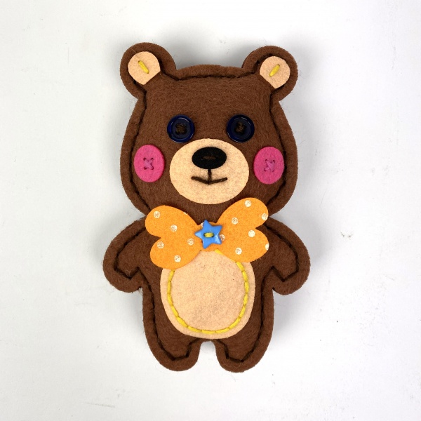 Набір з фетру Зший сам іграшку Ведмедик Аплі-Краплі 