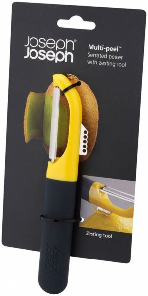 Нож для чистки овощей MULTI-PEEL 17 см желтый Joseph Joseph
