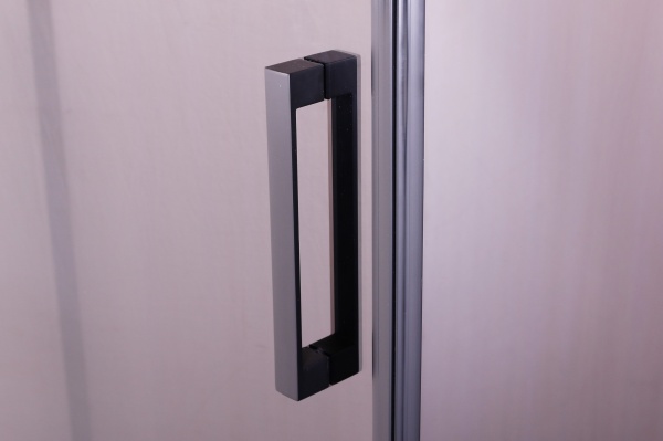 Душова кабіна Diamond Black п'ятикутна 900x900x2000 мм